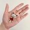 Wrapables Crystal Bling Key Chain Keyring with Tassel Car Purse Handbag Pendant